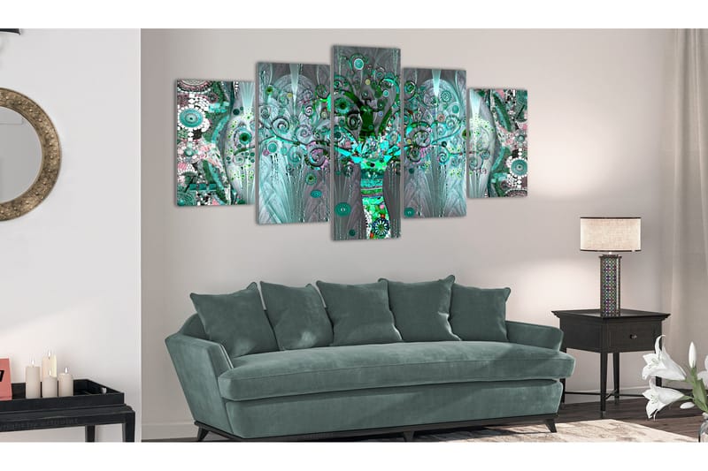 Tavla Mosaic Tree 100x50 - Artgeist sp. z o. o. - Inredning - Tavlor & konst - Canvastavlor