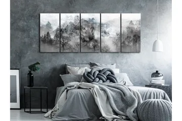 Tavla Mountain Predator 5 Parts Narrow 200x80 - Artgeist sp. z o. o. - Inredning - Tavlor & konst - Canvastavlor