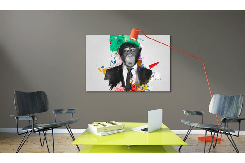 Tavla Mr Monkey 90x60 - Artgeist sp. z o. o. - Inredning - Tavlor & konst - Canvastavlor