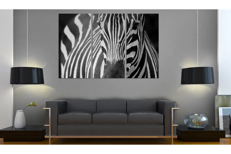 Tavla Mrs Zebra 60x40 - Artgeist sp. z o. o. - Inredning - Tavlor & konst - Canvastavlor