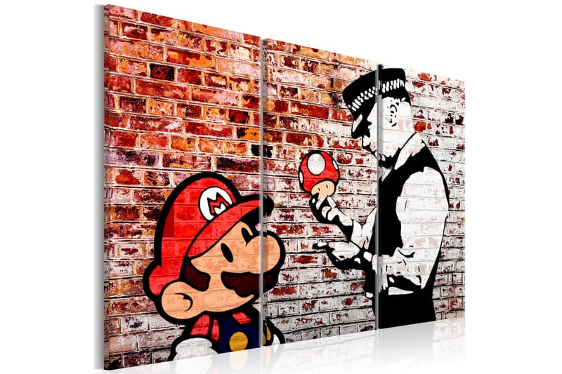 Tavla Mural On Brick 90x60, Artgeist sp. z o. o.