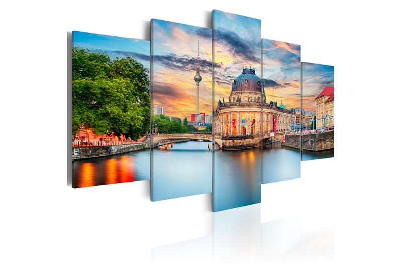 Tavla Museum Island Berlin 200x100 - Artgeist sp. z o. o. - Inredning - Tavlor & konst - Canvastavlor