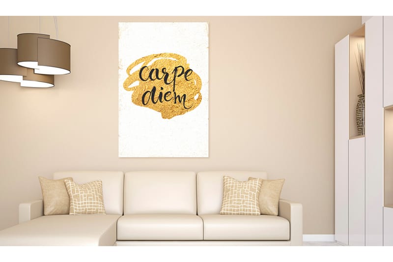 Tavla My Home: Carpe Diem 80x120 - Artgeist sp. z o. o. - Inredning - Tavlor & konst - Canvastavlor