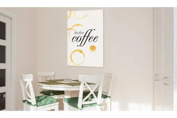 Tavla My Home: Coffee 80x120 cm - Inredning - Tavlor & konst - Canvastavlor