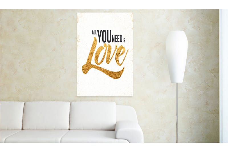 Tavla My Home: Love 80x120 cm - Inredning - Tavlor & konst - Canvastavlor