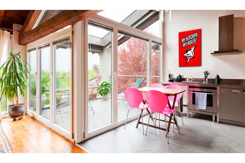 Tavla My kitchen, my rules! 60x90 - Artgeist sp. z o. o. - Inredning - Tavlor & konst - Canvastavlor