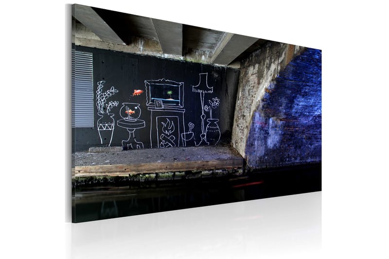Tavla My Own Piece Of Floor Banksy 60x40, Artgeist sp. z o. o.