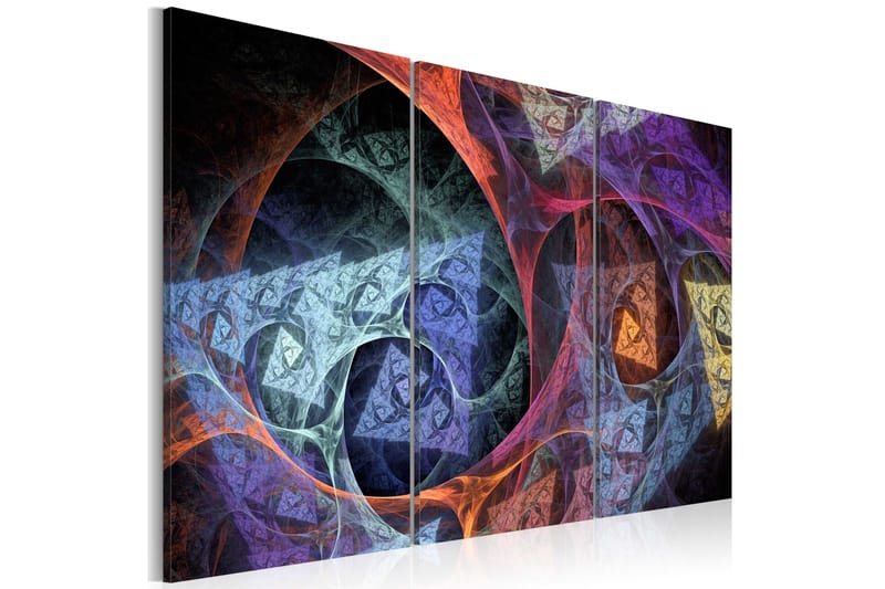 Tavla Mysterious Colors Abstraction 120x80, Artgeist sp. z o. o.