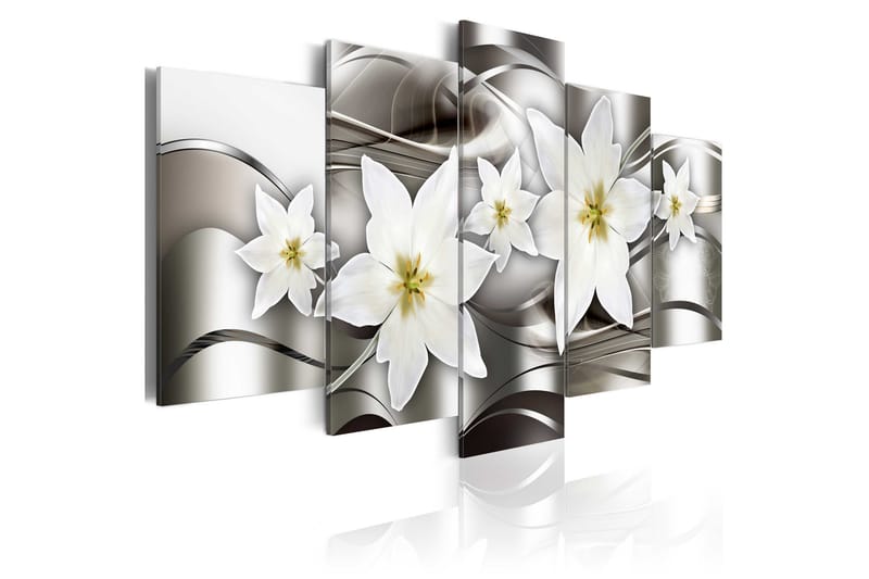 Tavla Mysterious Lilies 100x50 - Artgeist sp. z o. o. - Inredning - Tavlor & konst - Canvastavlor
