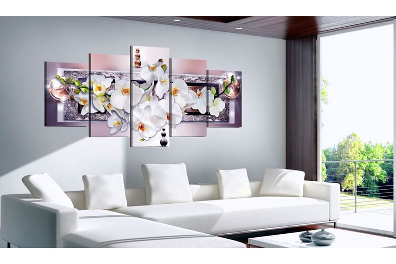 Tavla Mysterious Orchid 100x50 - Artgeist sp. z o. o. - Inredning - Tavlor & konst - Canvastavlor