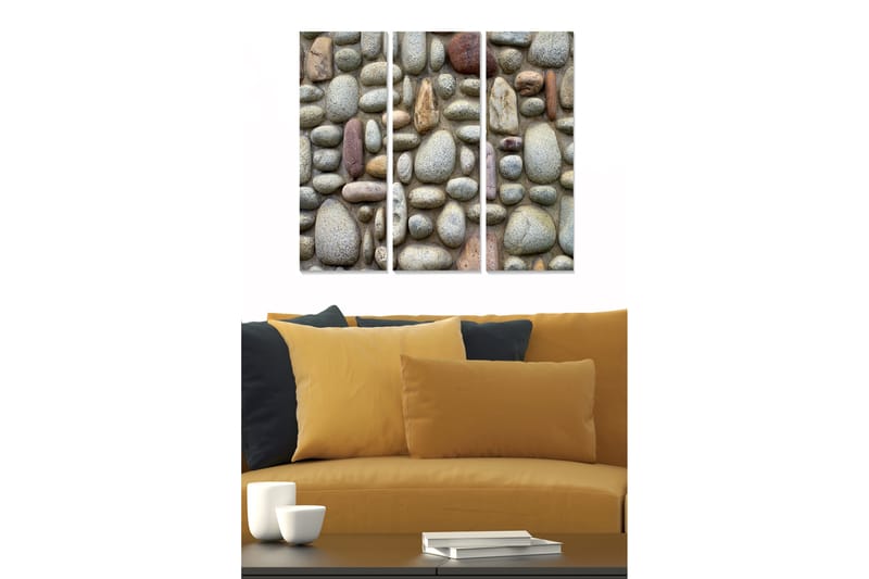 Tavla Nautical 3-pack Flerfärgad - 20x50 cm - Inredning - Tavlor & konst - Canvastavlor