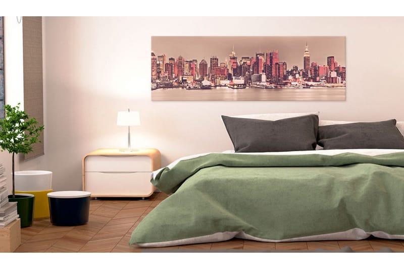 Tavla New York City Of Light 120x40 - Artgeist sp. z o. o. - Inredning - Tavlor & konst - Canvastavlor