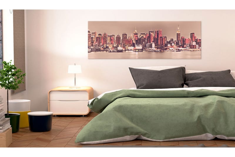 Tavla New York City Of Light 135x45 - Artgeist sp. z o. o. - Inredning - Tavlor & konst - Canvastavlor