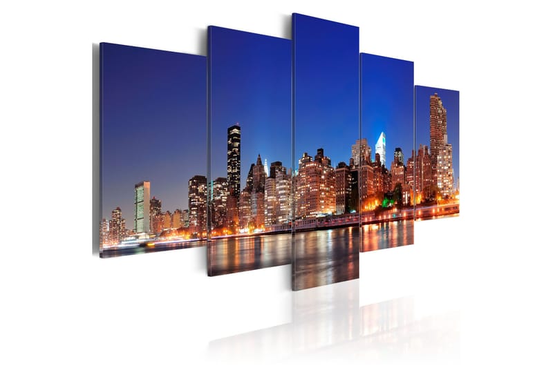 Tavla New York In Close-Up 200x100 - Artgeist sp. z o. o. - Inredning - Tavlor & konst - Canvastavlor
