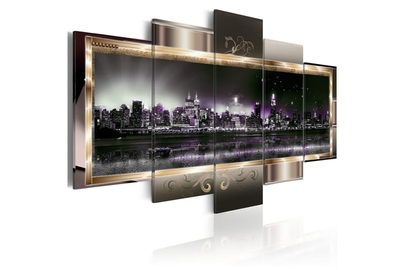 Tavla New York Starry Night 100x50, Artgeist sp. z o. o.