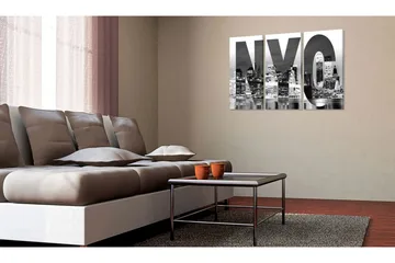 Tavla New York (svart och vitt) 90x60 - Artgeist sp. z o. o. - Inredning - Tavlor & konst - Canvastavlor