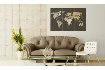 Tavla News Of The World Triptyken 60x40 - Artgeist sp. z o. o. - Inredning - Tavlor & konst - Canvastavlor