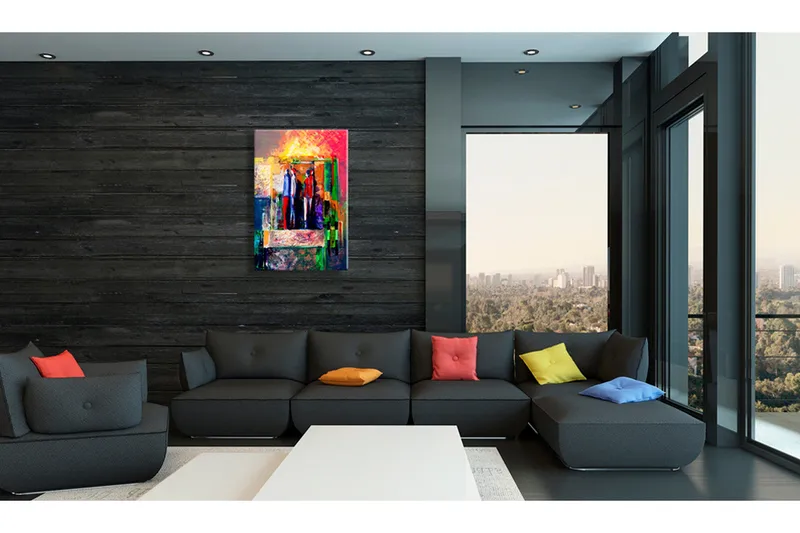 Tavla Next Stop: Modernity 60x90 - Artgeist sp. z o. o. - Inredning - Tavlor & konst - Canvastavlor