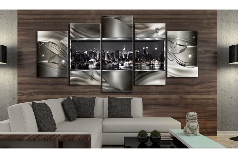 Tavla Night In New York Iii 200x100 - Artgeist sp. z o. o. - Inredning - Tavlor & konst - Canvastavlor