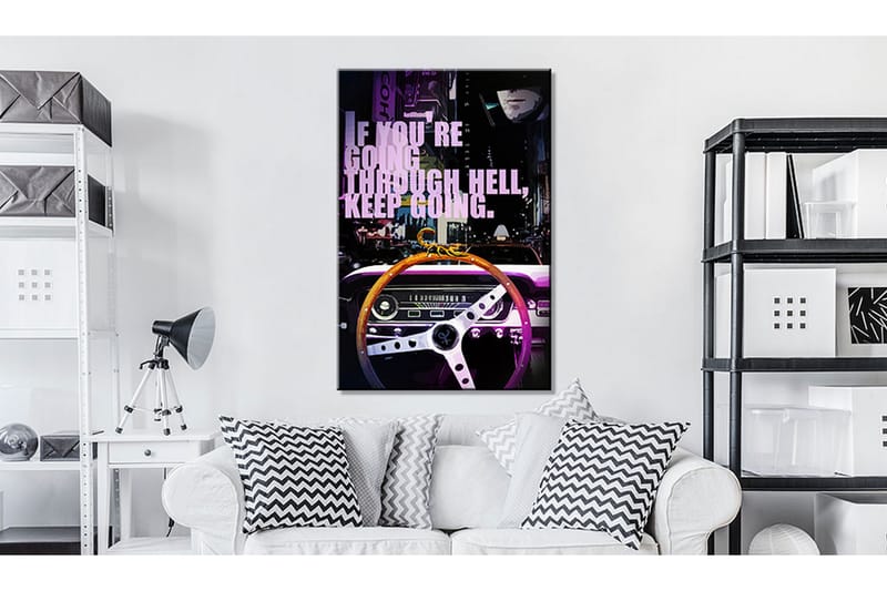 Tavla Night Road 40x60 - Artgeist sp. z o. o. - Inredning - Tavlor & konst - Canvastavlor