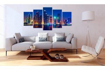 Tavla Nights In Dubai 200x100 - Artgeist sp. z o. o. - Inredning - Tavlor & konst - Canvastavlor