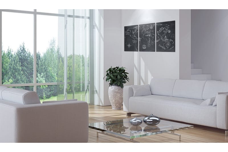 Tavla Nyfiken Resande Frankrike 60x30 - Artgeist sp. z o. o. - Inredning - Tavlor & konst - Canvastavlor