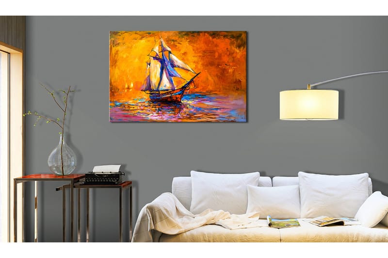 Tavla Ocean of the Setting Sun 90x60, Artgeist sp. z o. o.