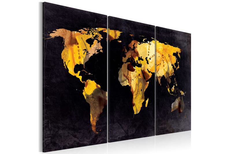 Tavla Om Världen Var En Öken Triptych 60x40, Artgeist sp. z o. o.