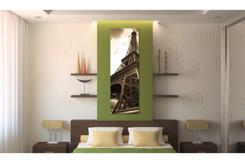 Tavla Oneiric Paris Sepia 45x135 - Artgeist sp. z o. o. - Inredning - Tavlor & konst - Canvastavlor