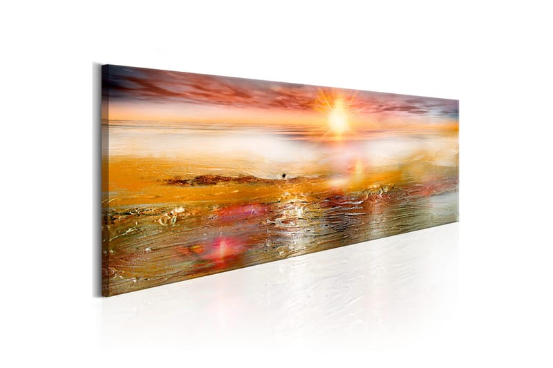 Tavla Orange Sea 135x45 - Artgeist sp. z o. o. - Inredning - Tavlor & konst - Canvastavlor