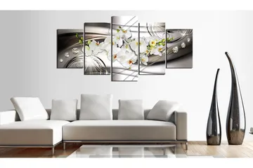 Tavla Orchid With Diamonds 100x50 - Artgeist sp. z o. o. - Inredning - Tavlor & konst - Canvastavlor