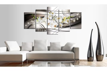 Tavla Orchid With Diamonds 200x100 - Artgeist sp. z o. o. - Inredning - Tavlor & konst - Canvastavlor