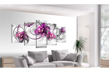 Tavla Orchids And Pearls 100x50 - Artgeist sp. z o. o. - Inredning - Tavlor & konst - Canvastavlor
