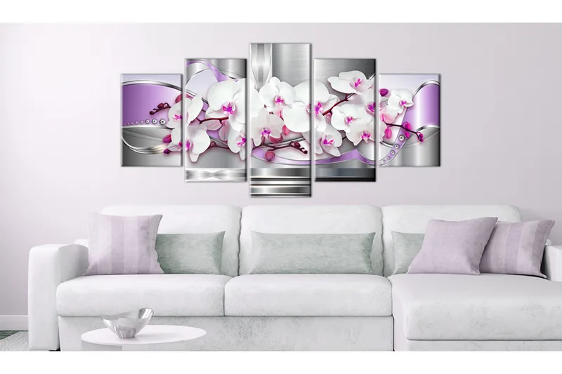 Tavla Orkidé Och Fantasi 100x50 - Artgeist sp. z o. o. - Inredning - Tavlor & konst - Canvastavlor