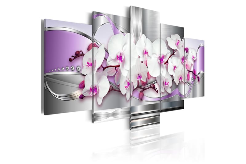 Tavla Orkidé Och Fantasi 100x50, Artgeist sp. z o. o.