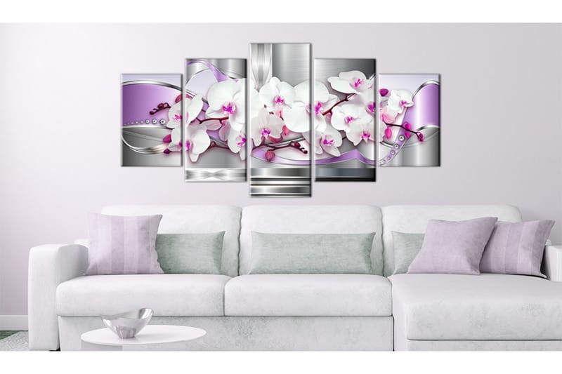 Tavla Orkidé Och Fantasi 200x100 - Artgeist sp. z o. o. - Inredning - Tavlor & konst - Canvastavlor