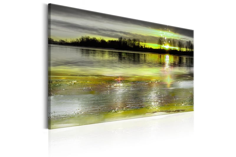 Tavla Quiet Lake 90x60 - Artgeist sp. z o. o. - Inredning - Tavlor & konst - Canvastavlor