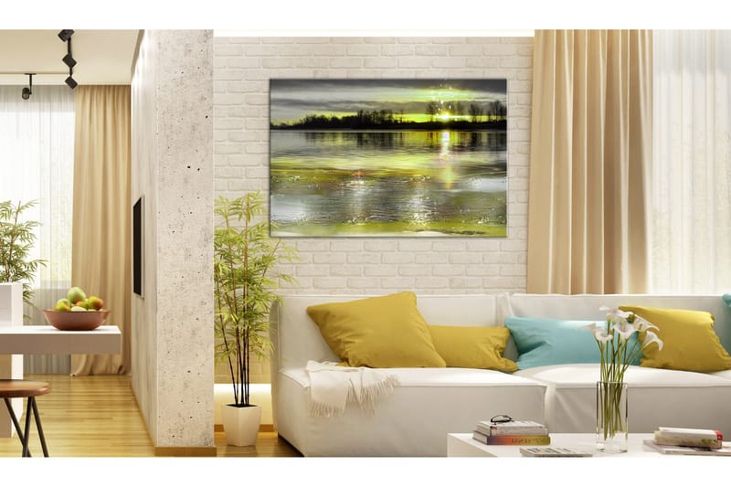 Tavla Quiet Lake 90x60, Artgeist sp. z o. o.