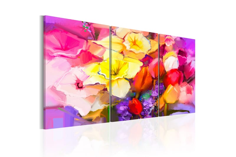 Tavla Rainbow Bouquet 120x60 - Artgeist sp. z o. o. - Inredning - Tavlor & konst - Canvastavlor