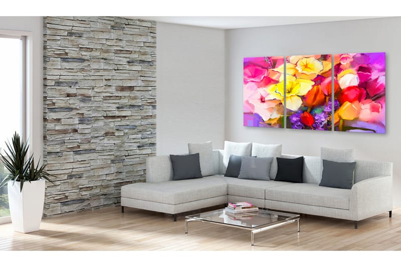Tavla Rainbow Bouquet 120x60, Artgeist sp. z o. o.