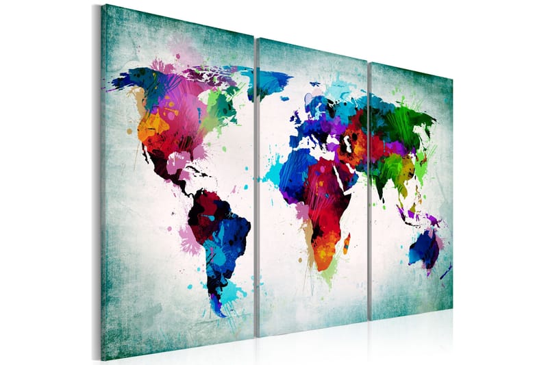 Tavla Rainbow Journey 120x80 - Artgeist sp. z o. o. - Inredning - Tavlor & konst - Canvastavlor