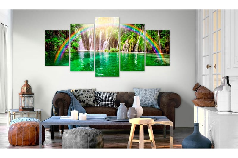 Tavla Rainbow Time Ii 100x50 - Artgeist sp. z o. o. - Inredning - Tavlor & konst - Canvastavlor