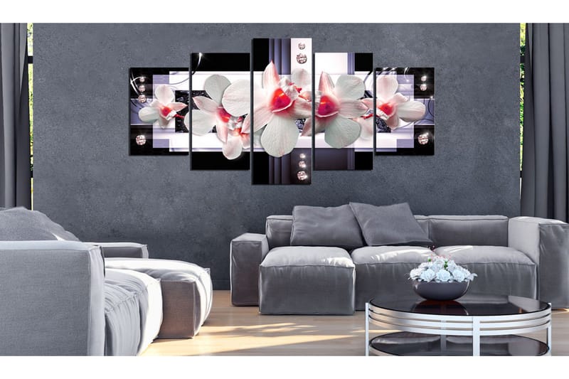 Tavla Raspberry Accent 100x50 - Artgeist sp. z o. o. - Inredning - Tavlor & konst - Canvastavlor