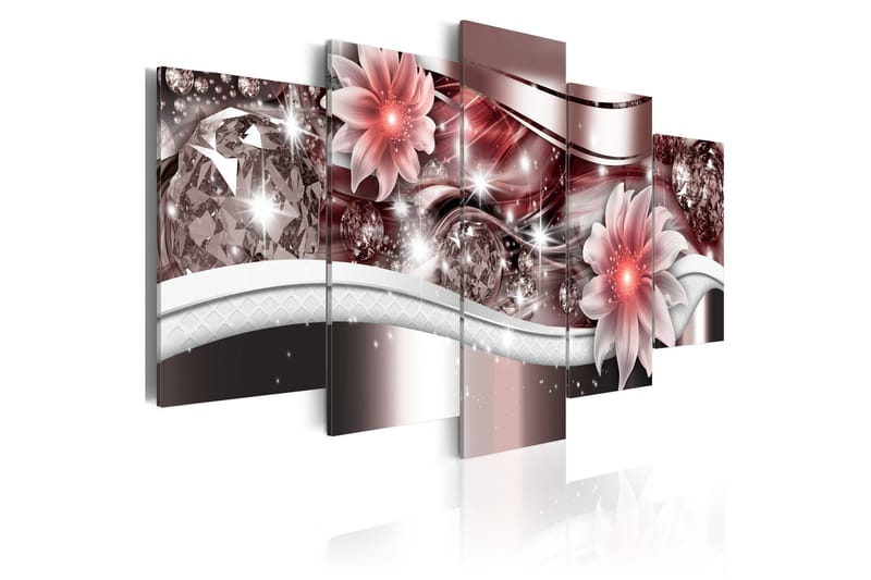 Tavla Red Gleam 100x50 - Artgeist sp. z o. o. - Inredning - Tavlor & konst - Canvastavlor