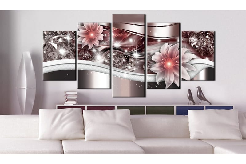 Tavla Red Gleam 200x100 - Artgeist sp. z o. o. - Inredning - Tavlor & konst - Canvastavlor
