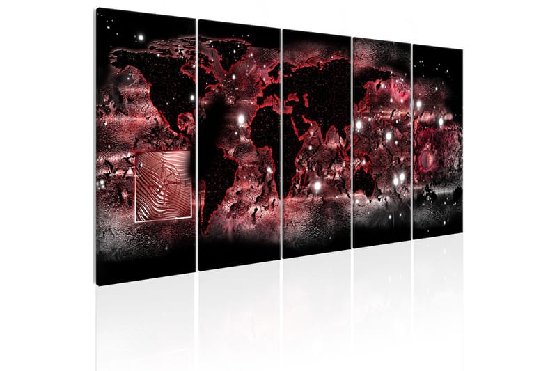 Tavla Red Light 200x80 - Artgeist sp. z o. o. - Inredning - Tavlor & konst - Canvastavlor