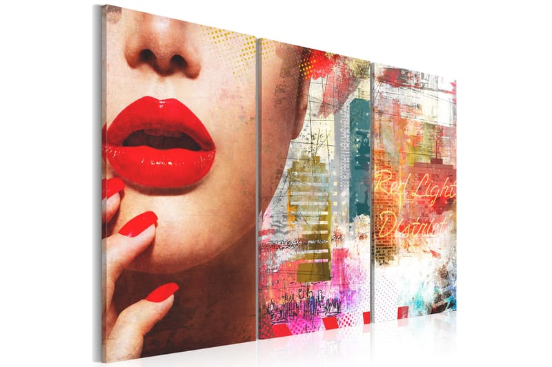 Tavla Red Light District 120x80, Artgeist sp. z o. o.
