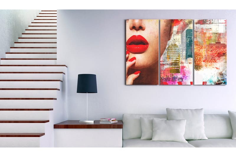 Tavla Red Light District 90x60 - Artgeist sp. z o. o. - Inredning - Tavlor & konst - Canvastavlor