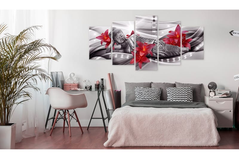 Tavla Relaxing Buddha 100x50 - Artgeist sp. z o. o. - Inredning - Tavlor & konst - Canvastavlor