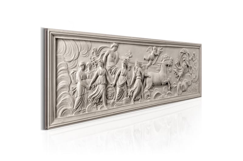 Tavla Relief: Apollo and Muses 135x45 - Artgeist sp. z o. o. - Canvastavlor